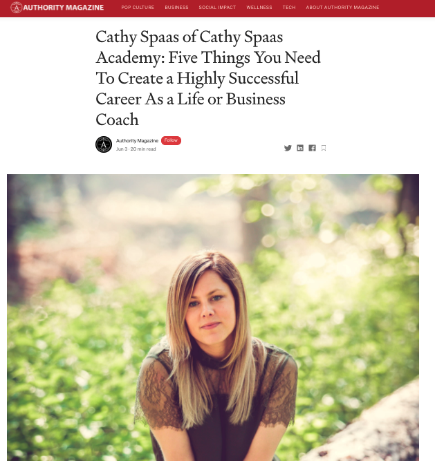 Cathy Spaas_Authority Magazine